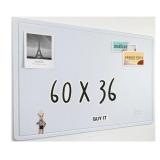 New AKTOP White Cork Bulletin Board 60" x 36",