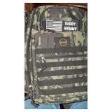 New Camo Dads Military Style Diaper Bag with