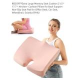 Multi-Purpose Memory Foam Seat Cushion for Office