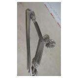 20 Heavy Chrome Metal Clothes Hangers.