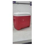 28 Qt. Igloo Cooler, Red*used, all used items