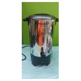 40 Cup Stainless Coffee Pot(Plugged in and