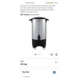 Elite Gourmet CCM040 Stainless Steel 40 Cup