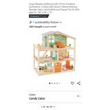Large Wooden Dollhouse & Accessories *appears