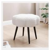 New Upholstered Ottoman Footstool, Modern
