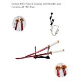 NEW Set of 2 Demon Killer Sword Cosplay w/