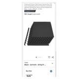 NEW Exercise Puzzle Mat, 24 Sq Ft - 6 Tiles,