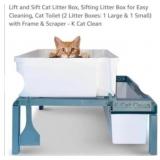 **LAST ONE ** NEW Lift & Sift Cat Litter Box