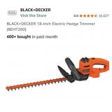 Black and Decker 17 in. 3.2 Amp Corded Dual