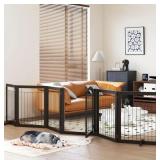 New Tall Dog Gate144-inch Extra Wide 30-inch Tall