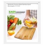 NEW 12" x 9" Bamboo Cutting Board