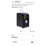 Amazon Basics 150 Sheet Autofeed Micro Cut Paper