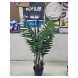 Artificial Palm Tree, has some shipping damage to