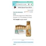 (12)  Starbucks Caramel Frappuccino (13.7 oz)