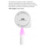 UV Toothbrush Sanitizer Holder, Rechargeable,