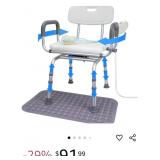 New  360ï¿½ Swivel Shower Chair for Elderly and