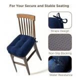 Memory Foam Seat Cushion w/ Ties & Non-Slip