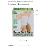 NEW 20 Pc Detox Foot Pads