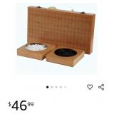 New  Go Game Set,Wooden Foldable Go Game Board
