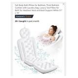 NEW Full Body Bath Pillow for Bathtub, 51" x 16"