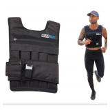 New RUNmax Pro Weighted Vest, 40 lb, Black