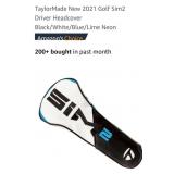 (New) 2021 TaylorMade  Golf Sim 2 Driver Headcover