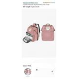 New- HOTBEST Diaper Bag Backpack, Pink, Large