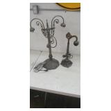 (2) (New) Deco Style Lamps.. No Shades...Needs