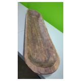 Rustic Look Dough Bowl Tray.   39" Long