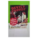 Marijuana  Metal Sign