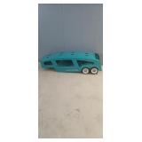 Old Structo Auto Haul Metal Car Hauling Trailer