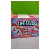 25 Lifesavers Swirled Lollipops  , October 2027.