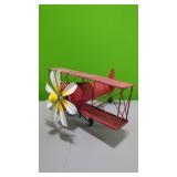 Large Metal Airplane Yard or Man Cave Decor.