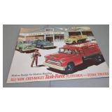 1955 Original Chevrolet Platform And Stake Truck