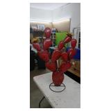 Metal Cactus Yard Decoration  43" High x 33" wide