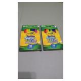 2 New pks Crayola, Washable Super Tips Markers,