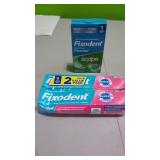 Fixodent 2 pack & Extra Hold Powder