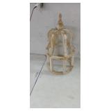 24" High Wood Tabletop Lantern