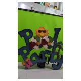 Pool Party Metal Decor Large 28" Wide X 24" Tall