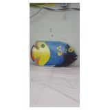 Wooden Fish Wall Decoration (12" tall x 22" wide)