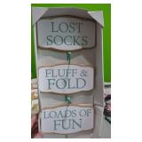 New 3 PC Laundry Room Hook Set