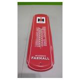 International Harvester Farmall Thermometer.  17"