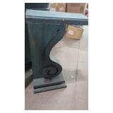 Wood Pedestal.   30" Tall.  X 16" Wide Needs