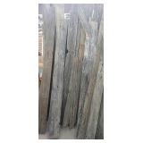 Large Pile of Rustic Lumber  Approx 30-40 pieces.
