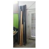 (9)  8ft long x 3 -1/5" wide x 3/4" thick boards