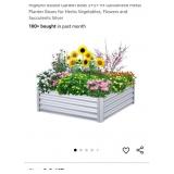 Raised Garden Beds 3ï¿½3ï¿½1ft Galvanized Metal