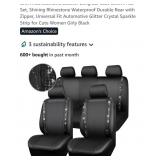 Bling Car Seat Covers Full Set, Shining