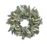 New 20" "Eucalyptus Wreath, Indoor and Outdoor