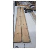 (2) Tongue & Groove Boards. 8ft  long x 7" wide x