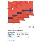 New Stearns Life Jackets in Carrying Bag.